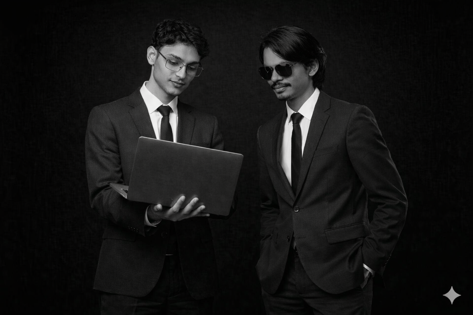 Prajwal and Swayam working together